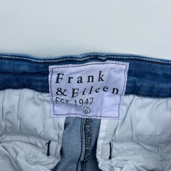 Frank & Eileen Wicklow Italian Performance Denim Jeans Medium 1977 Wash 6 Raw - Picture 8 of 10